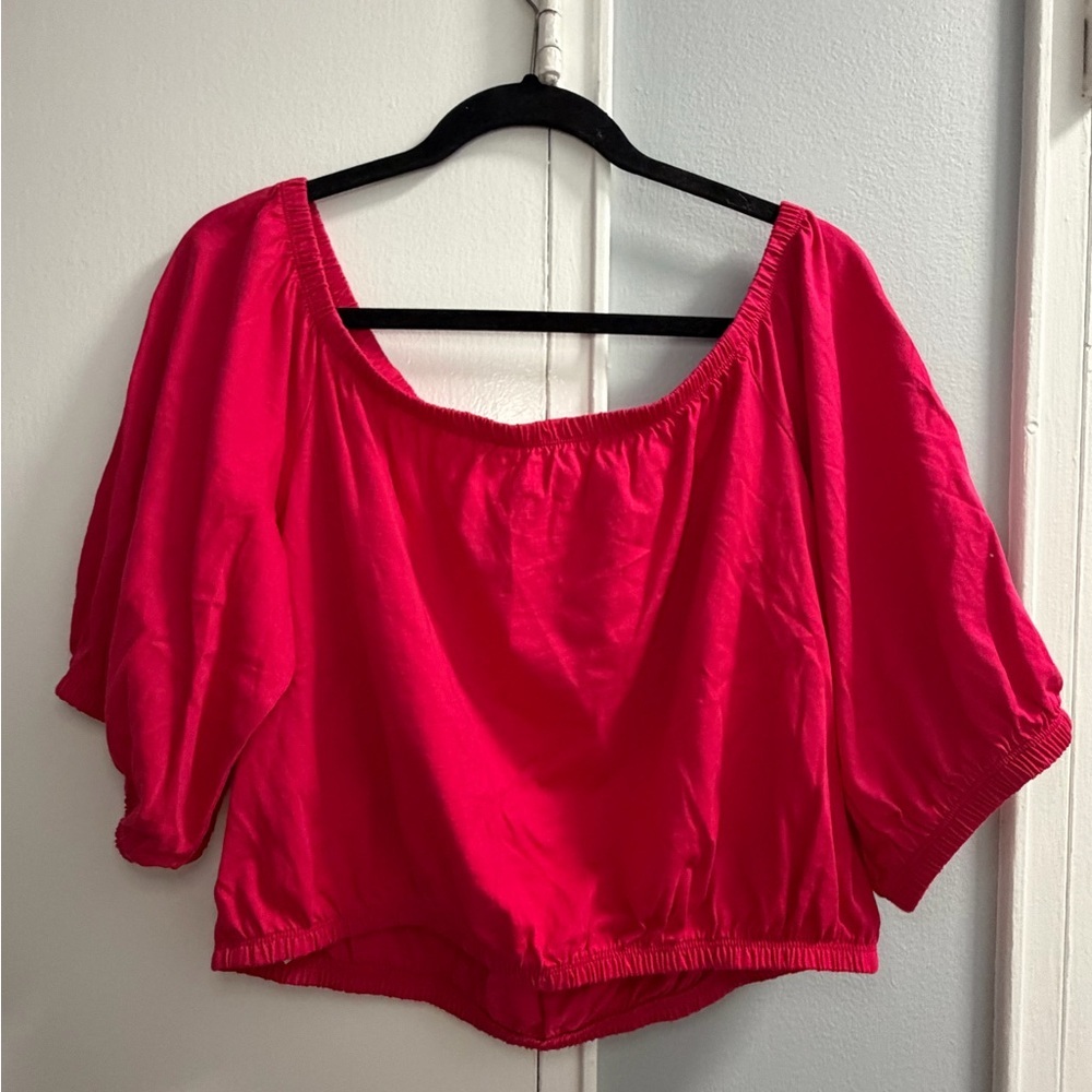 Old Navy Women's Off the Shoulder Peasant Top